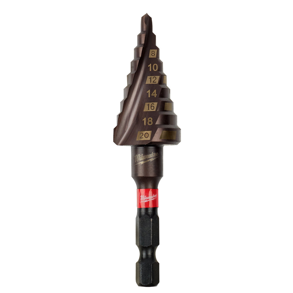 Milwaukee Shockwave 4-20mm 9 Hole Metric Step Bit 48899263