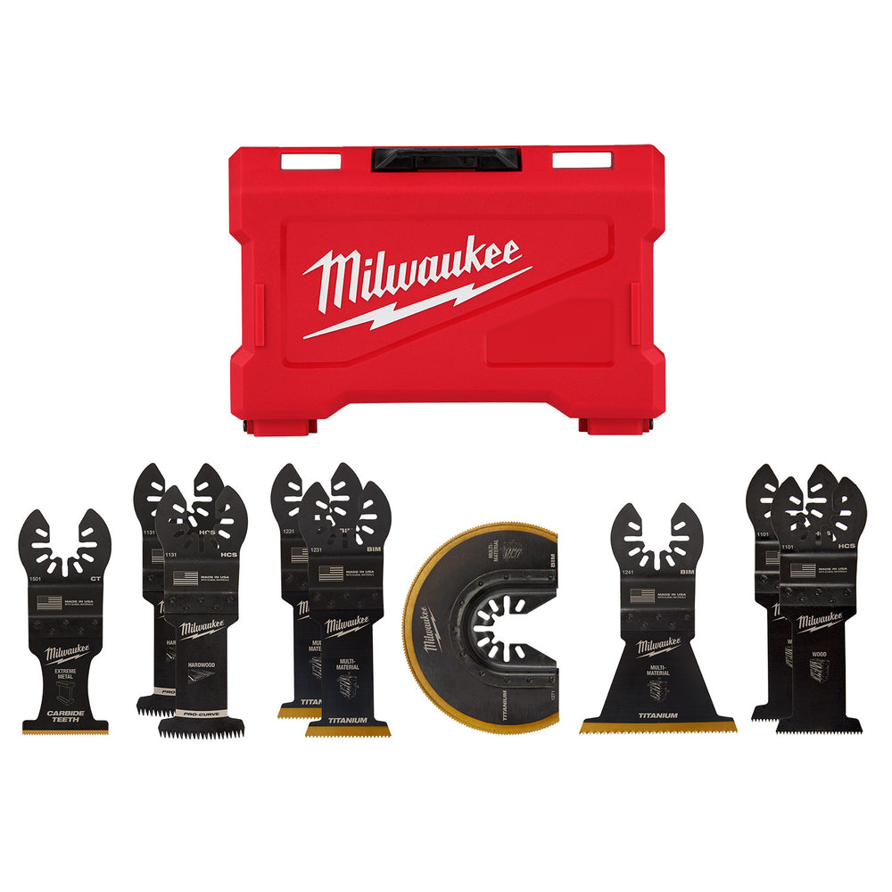 Milwaukee Open-Lok 9 Piece Multi-Tool Blade Set 49109113