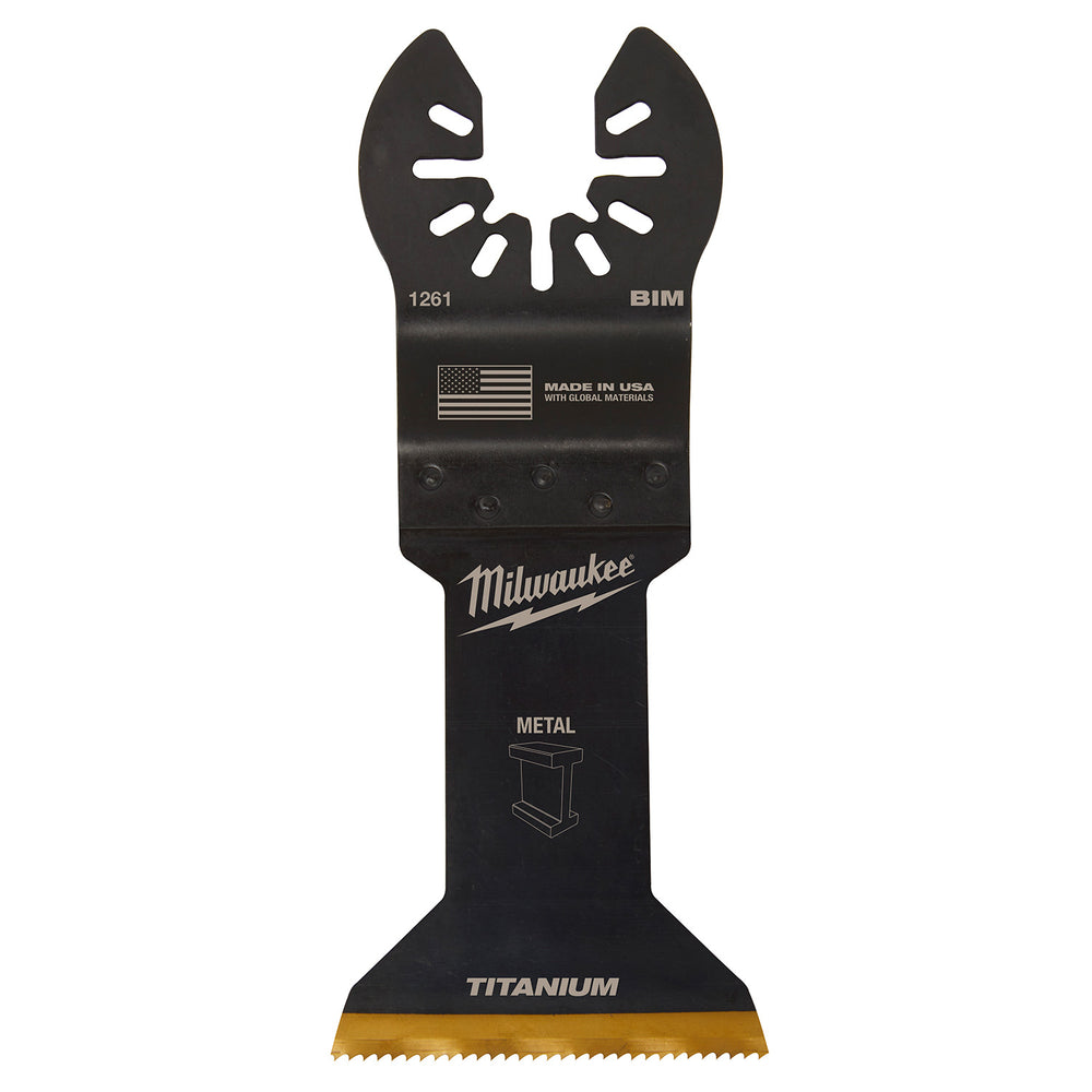 Milwaukee 45mm (1-3/4") Open-Lok Titanium Enhanced Bi-Metal Metal Blade 3Pk 49251263