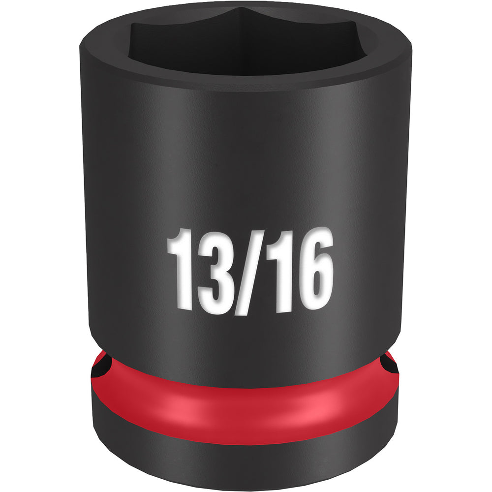 Milwaukee Shockwave 1/2" Drive 13/16" Standard 6 Point Impact Socket 49666207