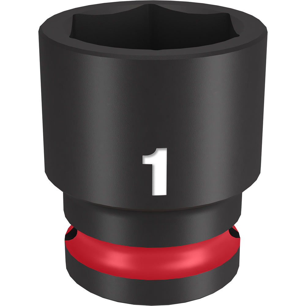 Milwaukee Shockwave 1/2" Drive 1" Standard 6 Point Impact Socket 49666210