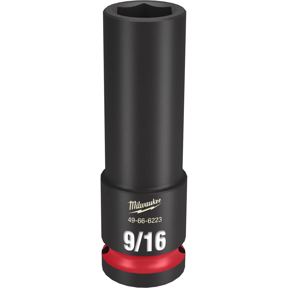 Milwaukee Shockwave 1/2" Drive 9/16" Deep 6 Point Impact Socket 49666223