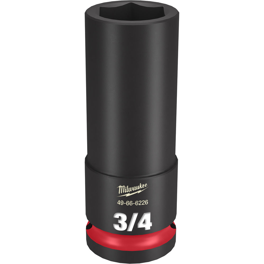 Milwaukee Shockwave 1/2" Drive 3/4" Deep 6 Point Impact Socket 49666226