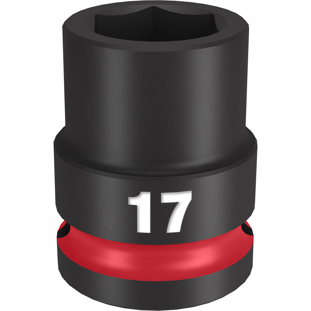 Milwaukee Shockwave 1/2" Drive 17mm Standard 6 Point Impact Socket 49666249