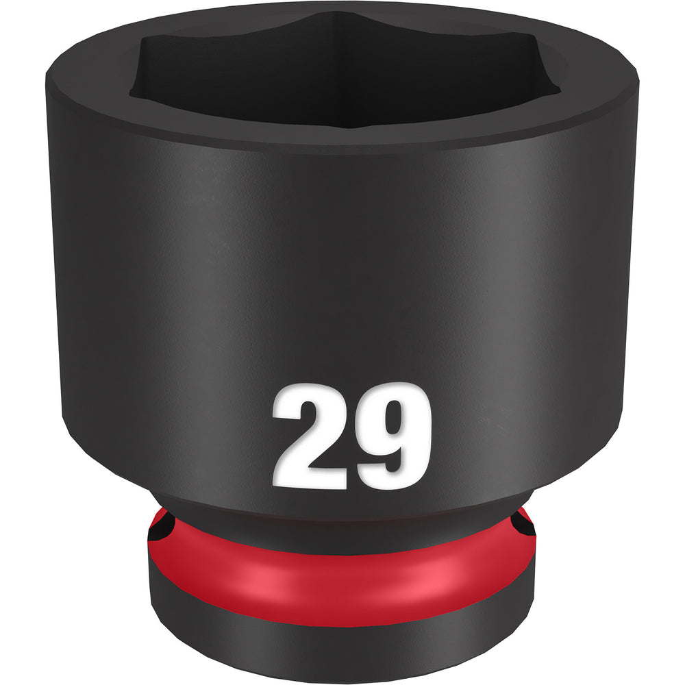 Milwaukee Shockwave 1/2" Drive 29mm Standard 6 Point Impact Socket 49666261