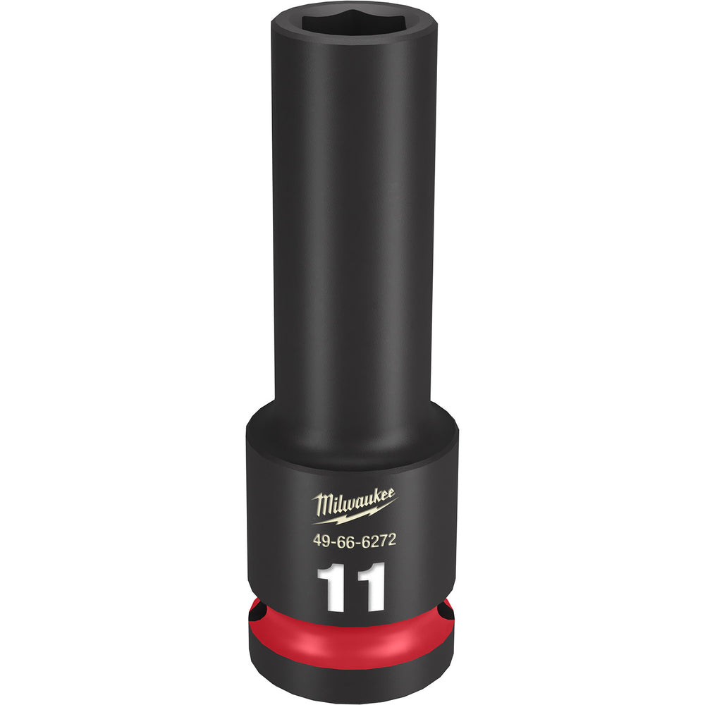 Milwaukee Shockwave 1/2" Drive 11mm Deep 6 Point Impact Socket 49666272