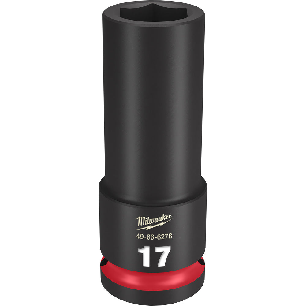 Milwaukee Shockwave 1/2" Drive 17mm Deep 6 Point Impact Socket 49666278