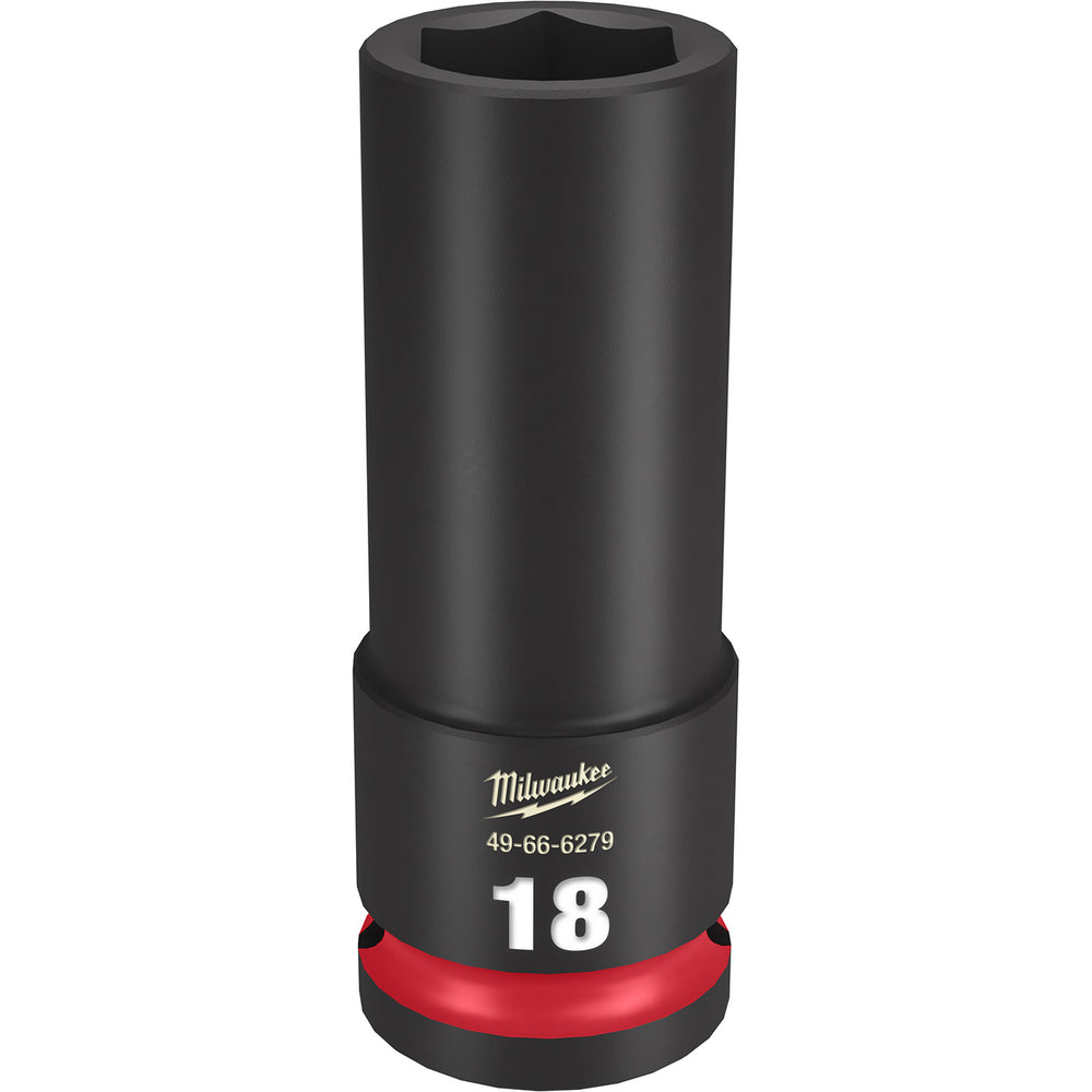 Milwaukee Shockwave 1/2" Drive 18mm Deep 6 Point Impact Socket 49666279