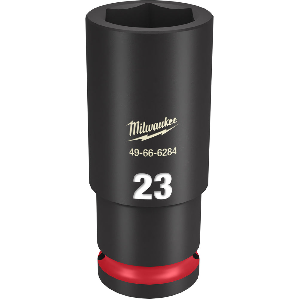Milwaukee Shockwave 1/2" Drive 23mm Deep 6 Point Impact Socket 49666284