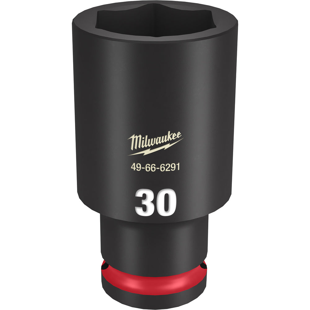 Milwaukee Shockwave 1/2" Drive 30mm Deep 6 Point Impact Socket 49666291