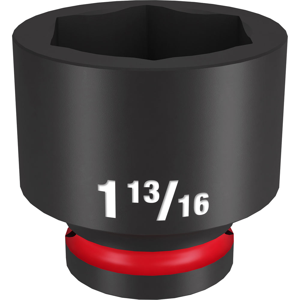 Milwaukee Shockwave 3/4" Drive 1-13/16" Standard 6 Point Impact Socket 49666320