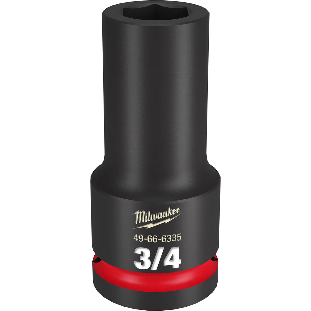 Milwaukee Shockwave 3/4" Drive 3/4" Deep 6 Point Impact Socket 49666335