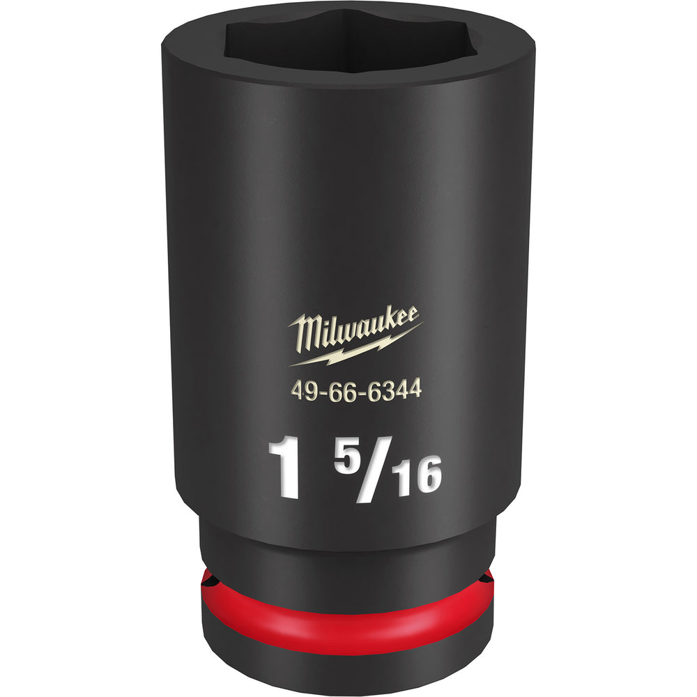 Milwaukee Shockwave 3/4" Drive 1-5/16" Deep 6 Point Impact Socket 49666344