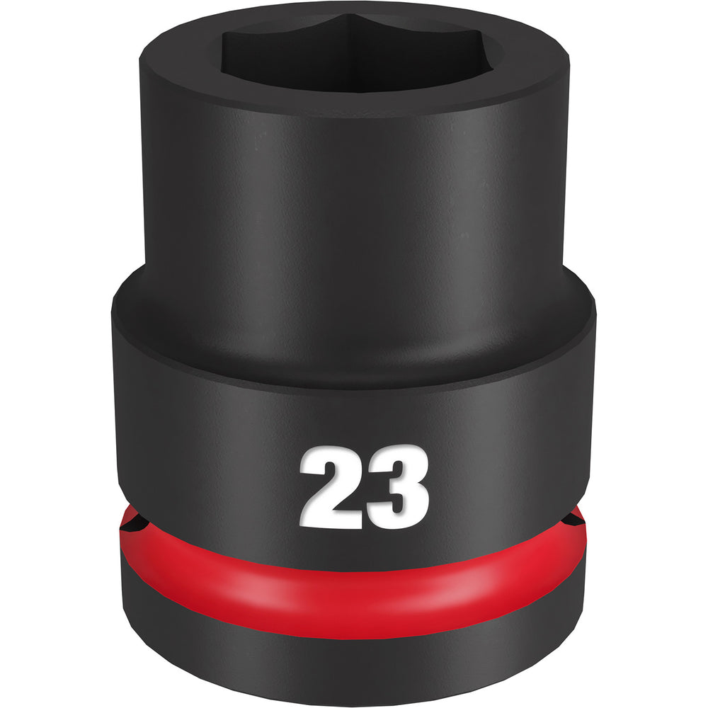 Milwaukee Shockwave 3/4" Drive 23mm Standard 6 Point Impact Socket 49666361