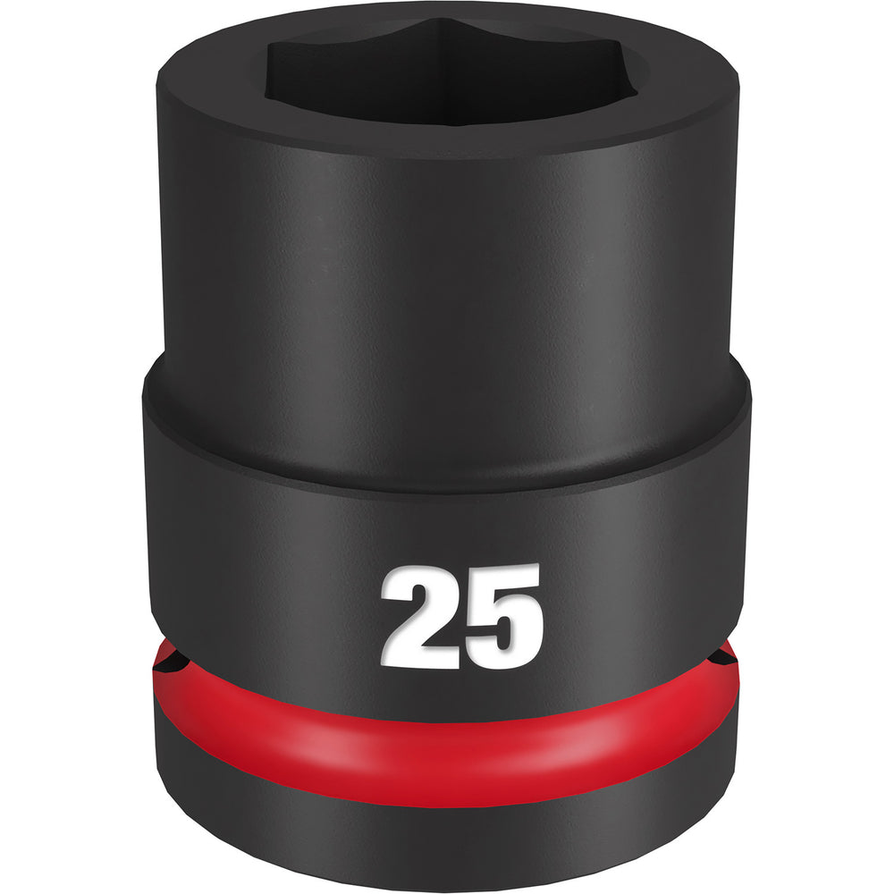 Milwaukee Shockwave 3/4" Drive 25mm Standard 6 Point Impact Socket 49666363