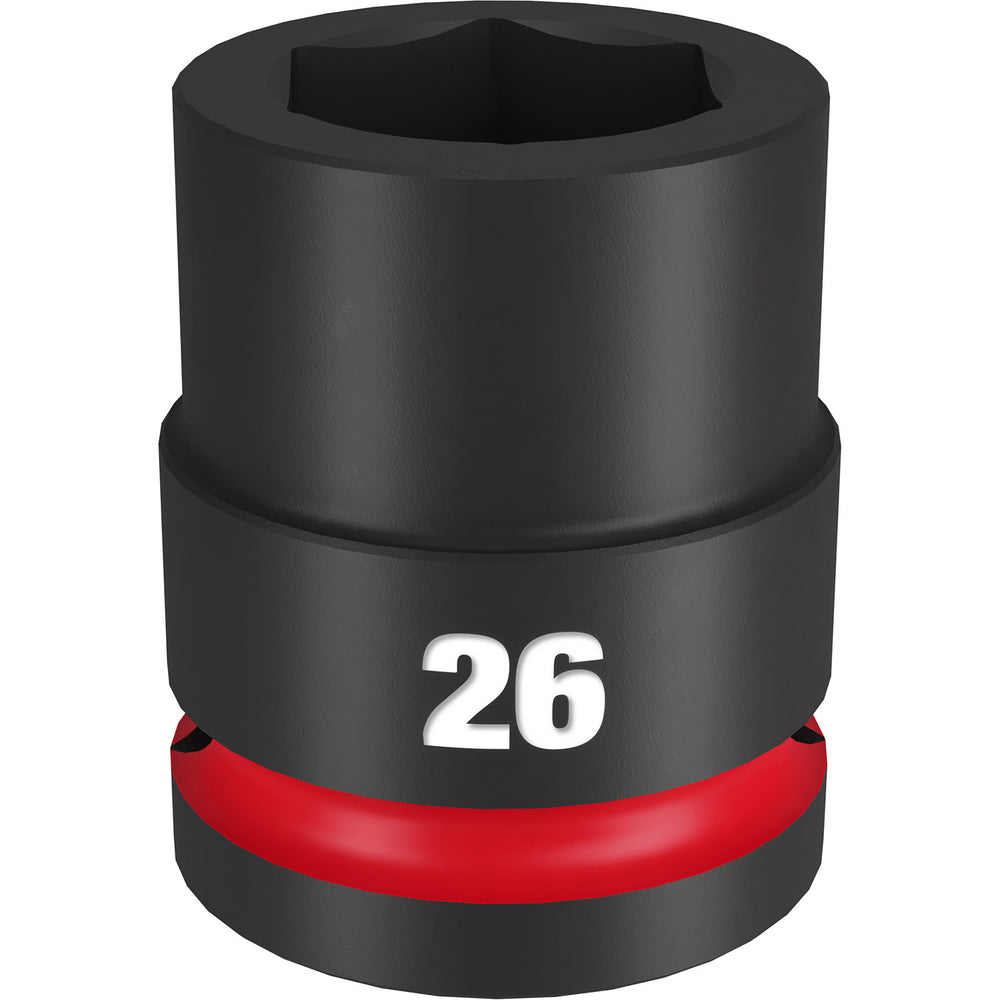 Milwaukee Shockwave 3/4" Drive 26mm Standard 6 Point Impact Socket 49666364