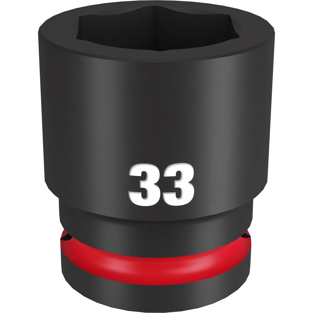Milwaukee Shockwave 3/4" Drive 33mm Standard 6 Point Impact Socket 49666371