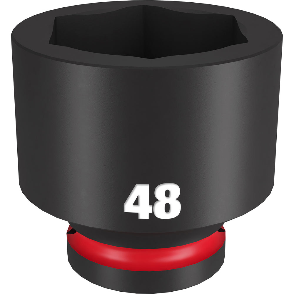 Milwaukee Shockwave 3/4" Drive 48mm Standard 6 Point Impact Socket 49666386