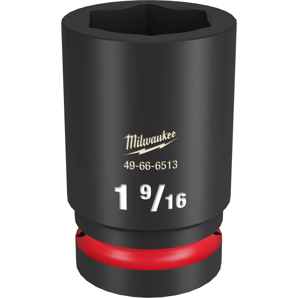 Milwaukee Shockwave 1" Drive 1-9/16" Deep 6 Point Impact Socket 49666513