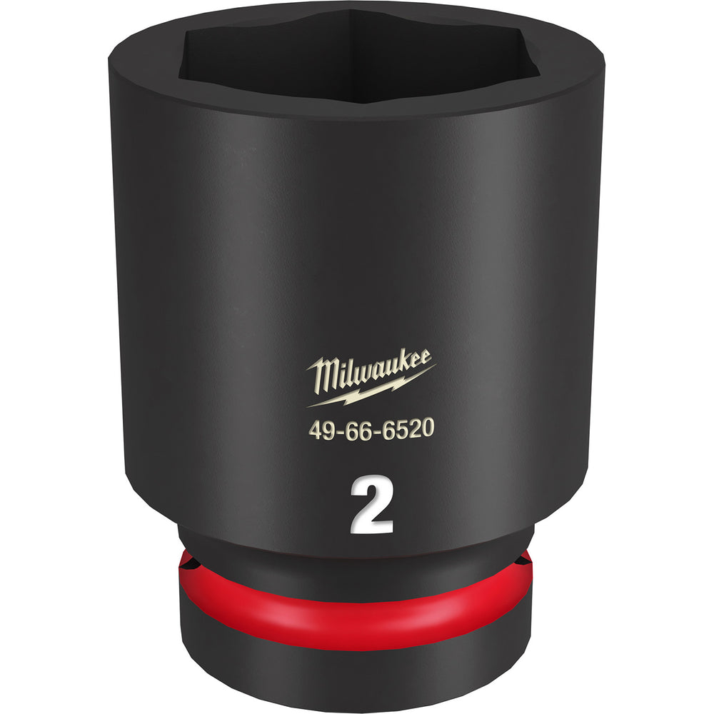 Milwaukee Shockwave 1" Drive 2" Deep 6 Point Impact Socket 49666520