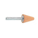 MAKITA MOUNTED STONE 19mm x 1/4" SHAFT (WHITE OXIDE) - (1PC) 741616-9