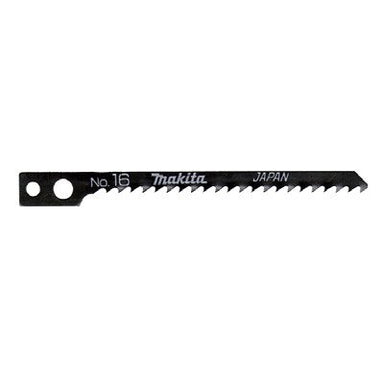 MAKITA JIGSAW BLADE NO:17 - MAKITA TYPE - (2PK) - Scroll cut / Wood 2-50mm / Alu & Metal 2-6mm 792215-0