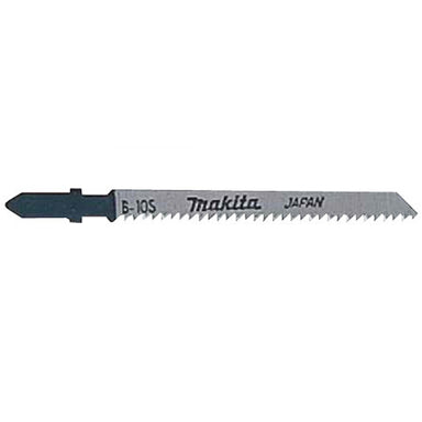 MAKITA JIGSAW BLADE B-10S - BAYONET TYPE - (5PK)- HCS 13tpi / Fine cut / Wood 3-50mm 792691-8