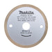 MAKITA 85mm DIAMOND BLADE CONTINIOUS RIM - PERFORMANCE A-01323