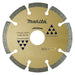MAKITA 115mm x 22.23 DIAMOND BLADE SEGMENTED - STANDARD A-84109