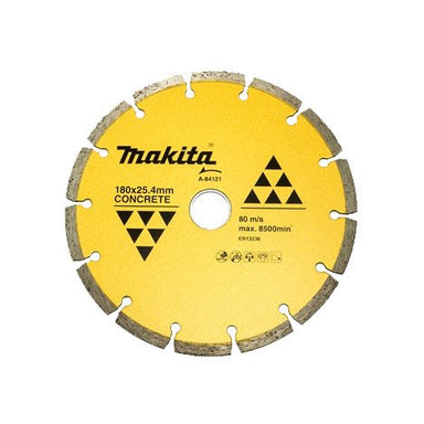 MAKITA 180mm x 22.23 DIAMOND BLADE SEGMENTED - STANDARD A-84121