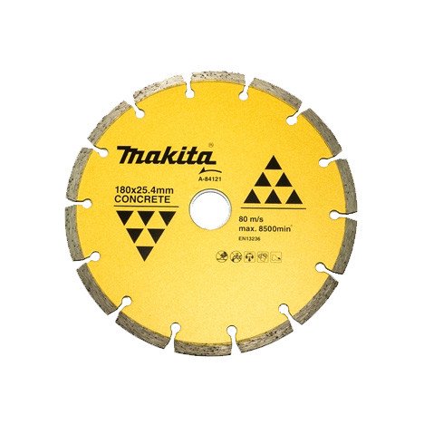 MAKITA 180mm x 22.23 DIAMOND BLADE SEGMENTED - STANDARD A-84121