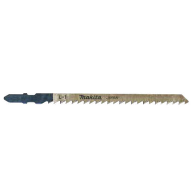 MAKITA JIGSAW BLADE L-1 - BAYONET TYPE - (5PK)- HCS 6tpi / Fast Fine cut / Wood 5-90mm A-86290