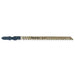 MAKITA JIGSAW BLADE L-1 - BAYONET TYPE - (5PK)- HCS 6tpi / Fast Fine cut / Wood 5-90mm A-86290