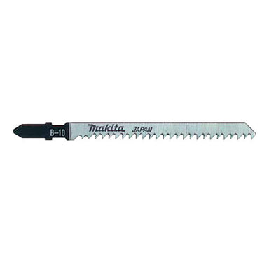 MAKITA JIGSAW BLADE B-10 - BAYONET TYPE - (25PK) - HCS 9tpi / Fast Fine cut / Wood & Laminate 3-65mm A-85628-25