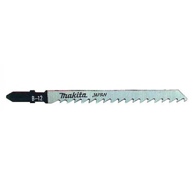 MAKITA JIGSAW BLADE B-12 - BAYONET TYPE - (25PK) - HCS 6tpi / Fine cut / Wood 5-65mm A-85640-25