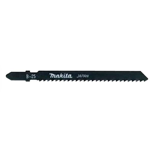 MAKITA JIGSAW BLADE B-25 - BAYONET TYPE - (100PCS) - HSS 9tpi / Rough cut / Wood 3-60mm / Alu & Metal 3-6mm B-07755