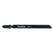 MAKITA JIGSAW BLADE B-25 - BAYONET TYPE - (2PK) - HSS 9tpi / Rough cut / Wood 3-60mm / Alu & Metal 3-6mm B-01345
