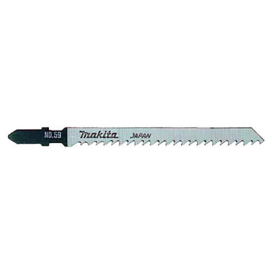 MAKITA JIGSAW BLADE NO:59 - BAYONET TYPE (100PCS) - HCS 8tpi / Fast Fine cut / Wood 4-65mm B-07858