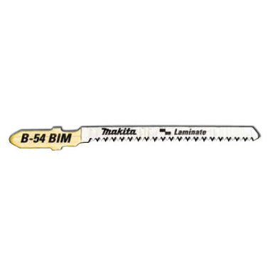MAKITA JIGSAW BLADE B-54 - BAYONET TYPE - (5PK)- Bi-M 18tpi / Fine Scroll cut / Laminate 1.5-15mm B-10986