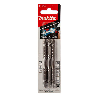 MAKITA PZ2 x 85mm TORSION BIT DOUBLE-ENDED (3PK) B-12790