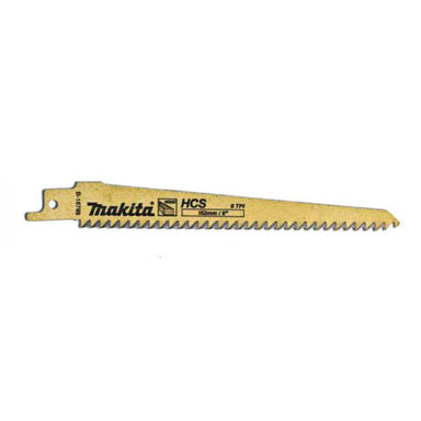MAKITA RECIPRO BLADE HCS 152mm - 4TPI - (5PK)- WOOD B-16798