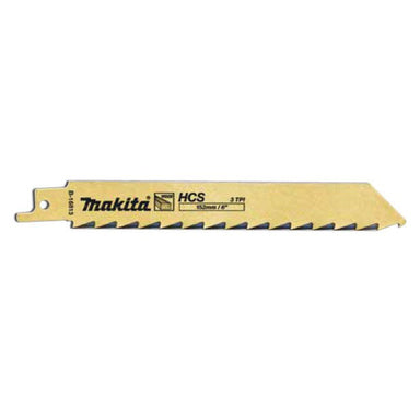 MAKITA RECIPRO BLADE HCS 152mm - 8.5TPI - (5PK)- WOOD B-16813