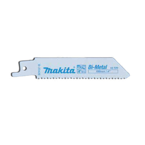 MAKITA RECIPRO BLADE BI-METAL 100mm - 10TPI - (5PK)- UNIVERSAL / MULTI MATERIAL B-20426
