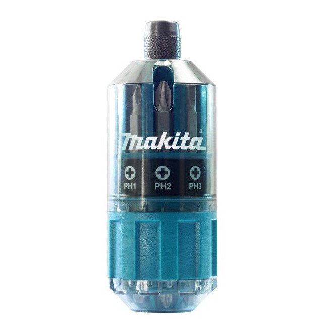 MAKITA 18PC SCREWDRIVER BIT SET WITH HANDLE B-40571