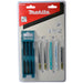 MAKITA JIGSAW BLADE COMBINATION SUPER EXPRESS SET IN CASE - BAYONET TYPE - (10PC) B-44426