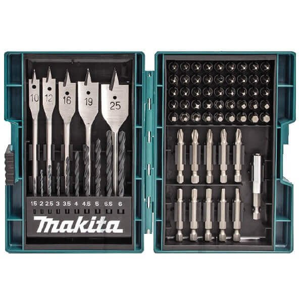 MAKITA 71 PIECE DRILL & DRIVER COMBINATION KIT B-49828