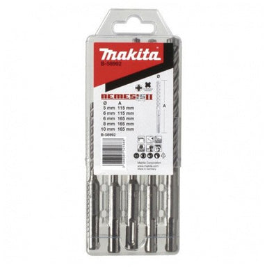MAKITA NEMESIS 2  (5PC) SDS PLUS TYPE DRILL CASE B-58992