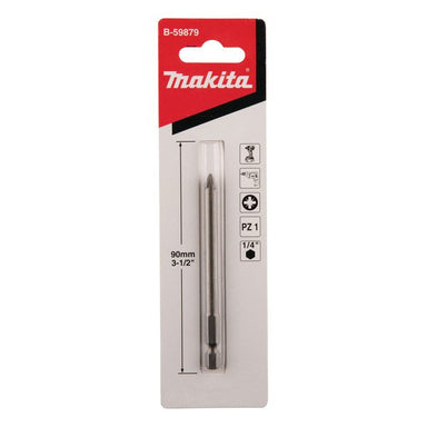 MAKITA PZ1 x 90mm S/DRIVER BIT LONG TYPE (3PK) B-59879