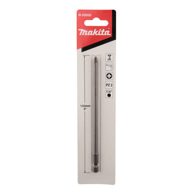 MAKITA PZ2 x 150mm S/DRIVER BIT LONG TYPE (3PK) B-59950