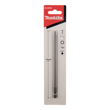 MAKITA T25 x 150mm S/DRIVER BIT LONG TYPE (3PK) B-59994